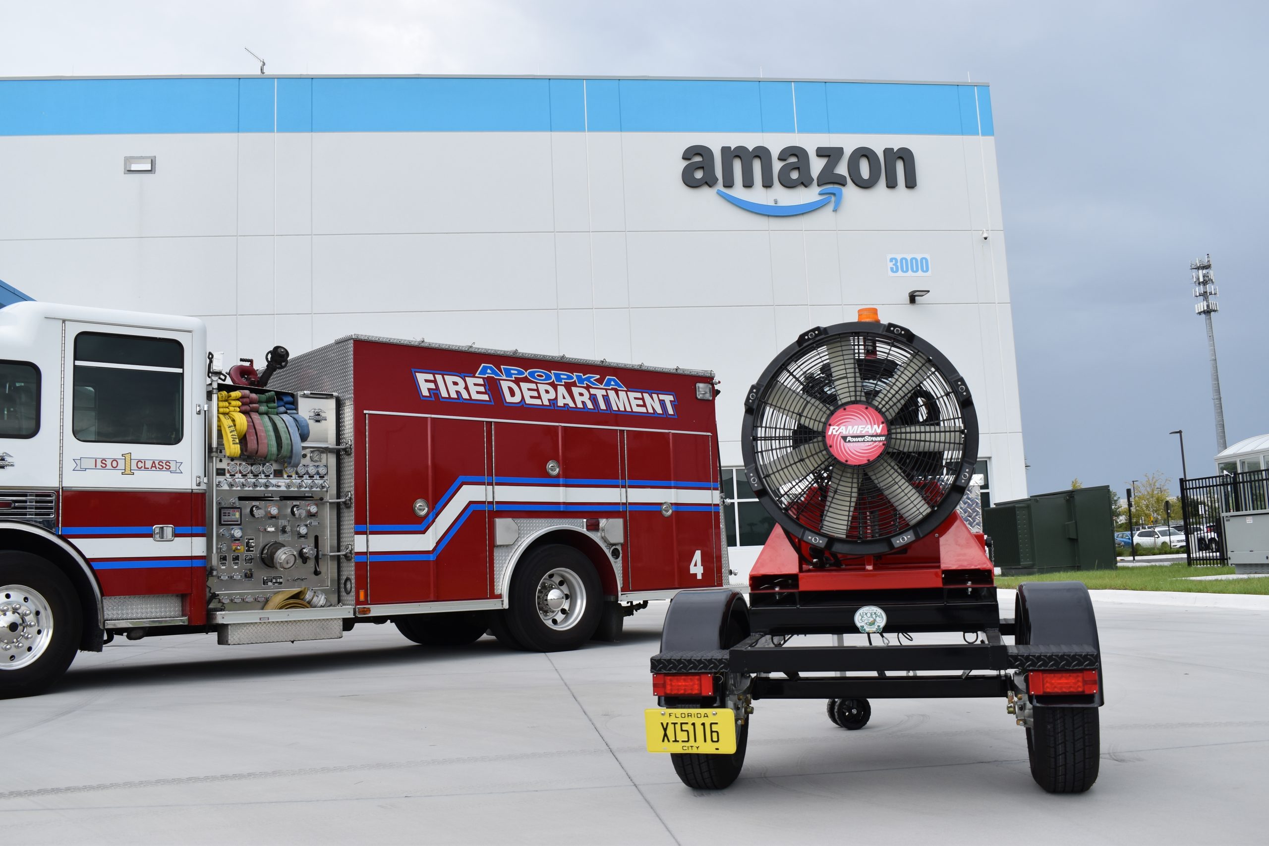 Preparing for the worst: How a community fire department upgrades its fleet when Amazon moves in